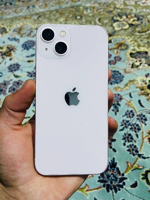 iPhone 13, simple, pink lacquer wire