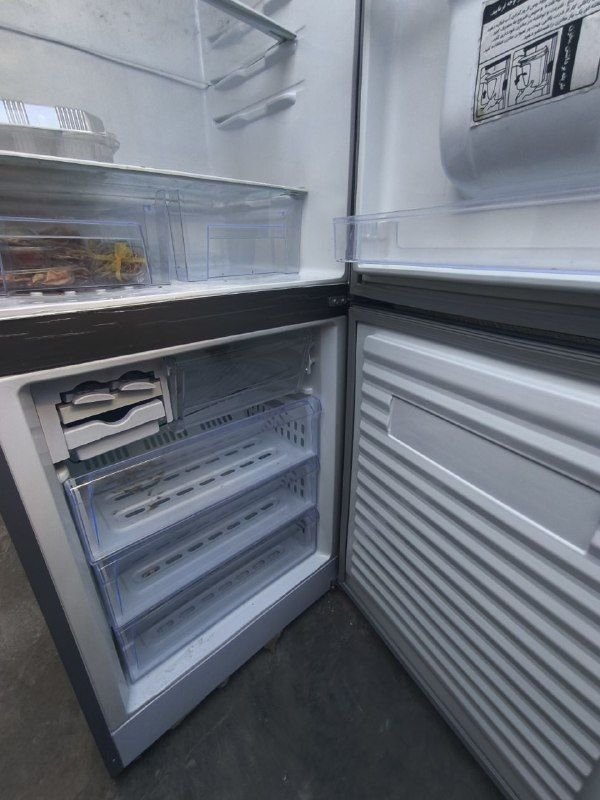 Healthy refrigerator, gray color, General, touch engine, gas company