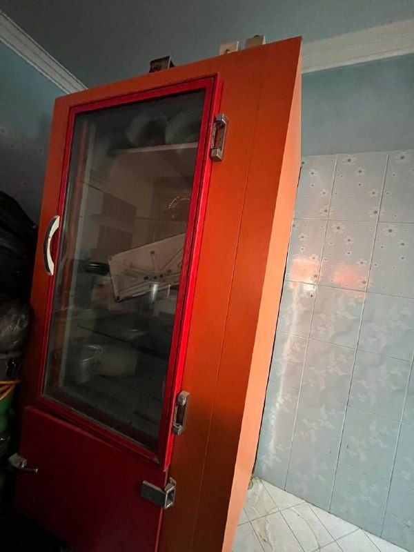 Showcase refrigerator for dairy and food store brand new...
