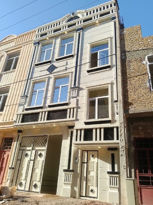 The house is half-finished.