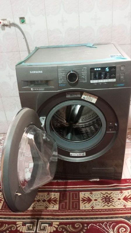 Hello, a 9 kg washing machine is for sale due to immigration, the price is 16,000, call 0781558692