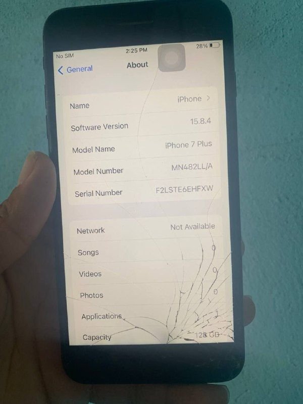 Hello, I am selling an iPhone seven plus