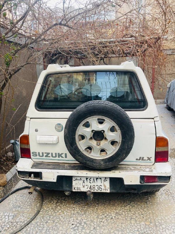 Suzuki Jeep for sale in Afghanistan, two-door, four-cylinder, auxiliary transmission, sandroof, four buckets, low consumption, tires, wheel caps, shtbani, jack, everything is in order, negative plate, 5 cables, car lock, box, nav, warranty, no smoke, steam engine, sub-core, price is 20,000 lakhs