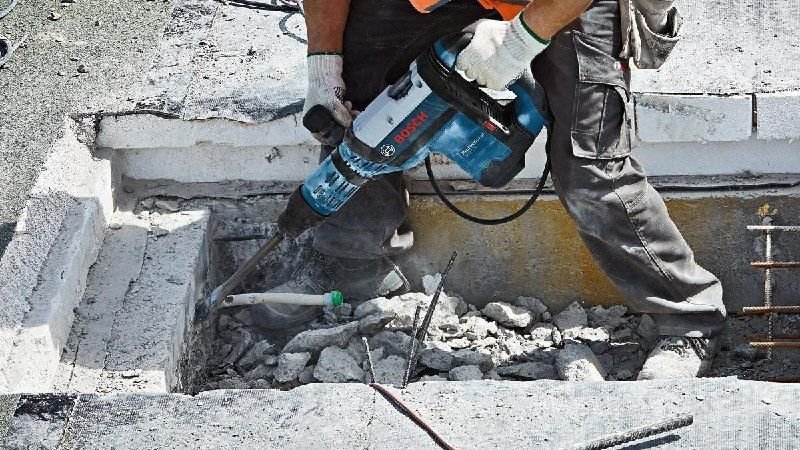 Construction services stone facade | tile and ceramic | Brick-faced mobile welding Demolition with electric Hilti picker