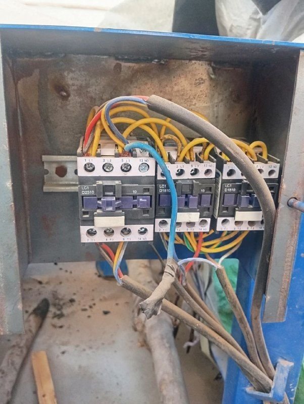 One electric block machine with three new motors