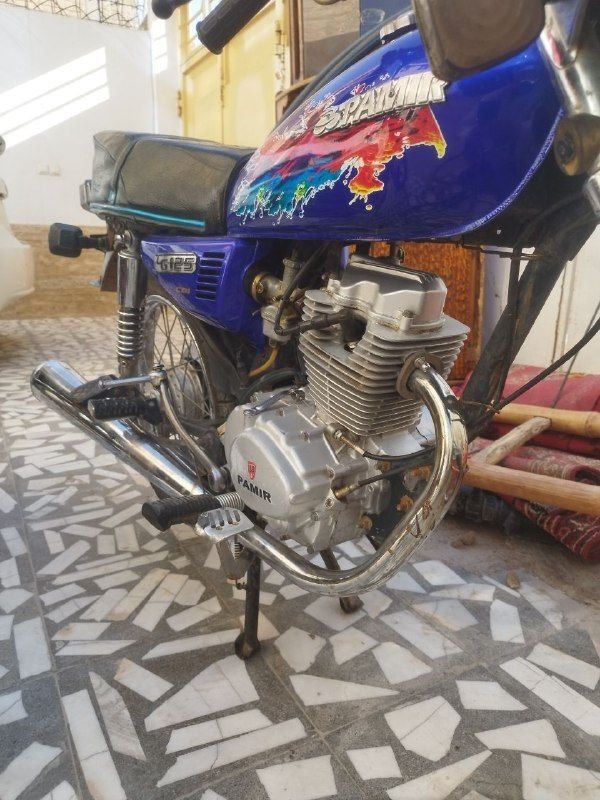 Pamir motorcycle. Licensed, everything is guaranteed.