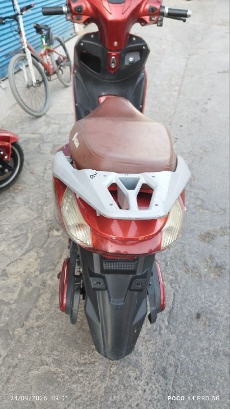 Hello, electric motorcycle, sir.