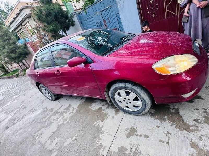 A 2007 Corolla 2000 model