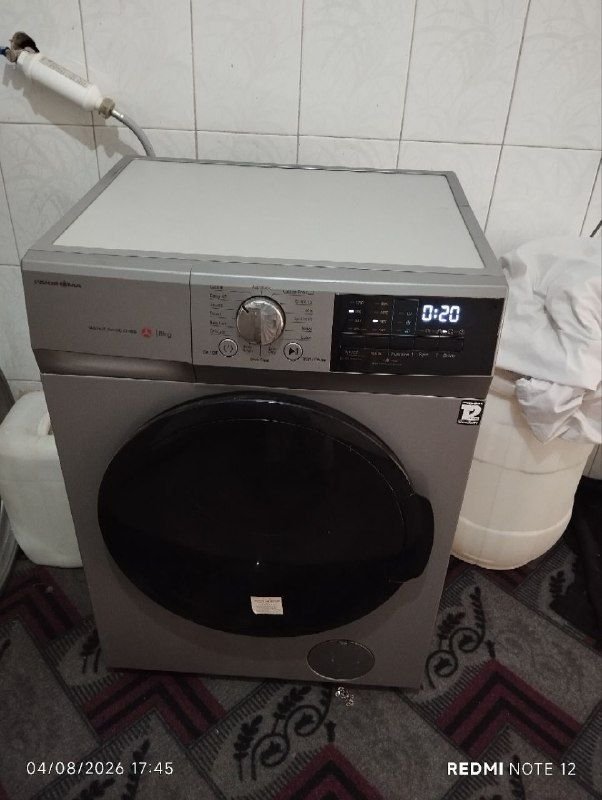 Hello, to the members of the group, a fully automatic Pakshuma washing machine, Nuno Safar, only used for 3 months, I brought it from Iran, I brought it from Iran, and I decided to sell it because of traveling. The price is 18,000. Discounts will be given to real customers. Contact number: 0790241818