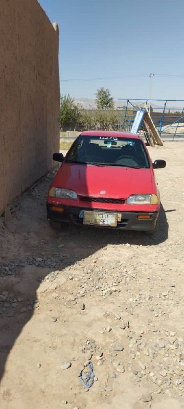 Automatic Suzuki car hand made in Afghanistan