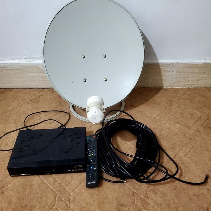one unit device mahoarh mdiaastar with dish and al am bi to hmrah 20 meter sim