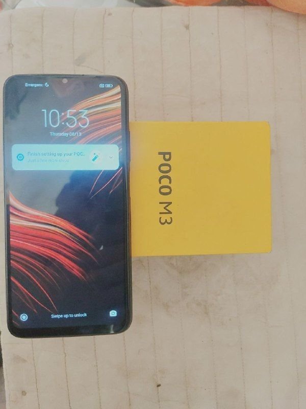 .... Poco M3 phone with Iran register card, 128 pockets